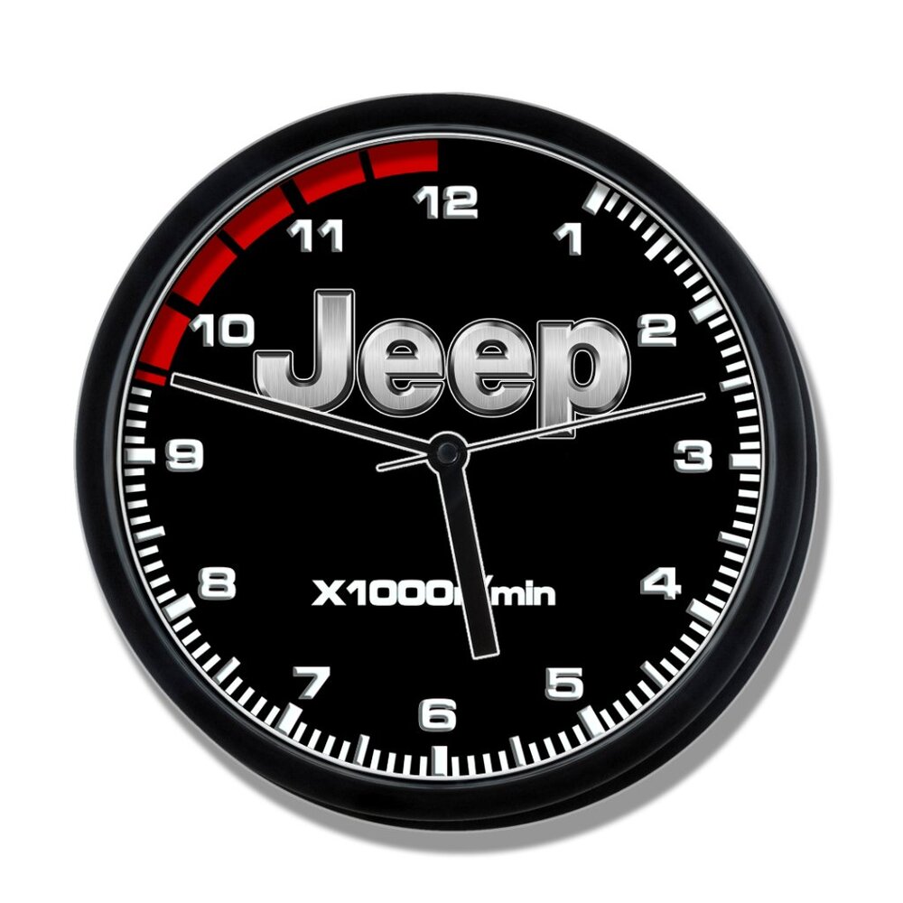 Jeep 4x4 Wrangler Rubicon  room decor garage office speedometer wall CLOCK NEW